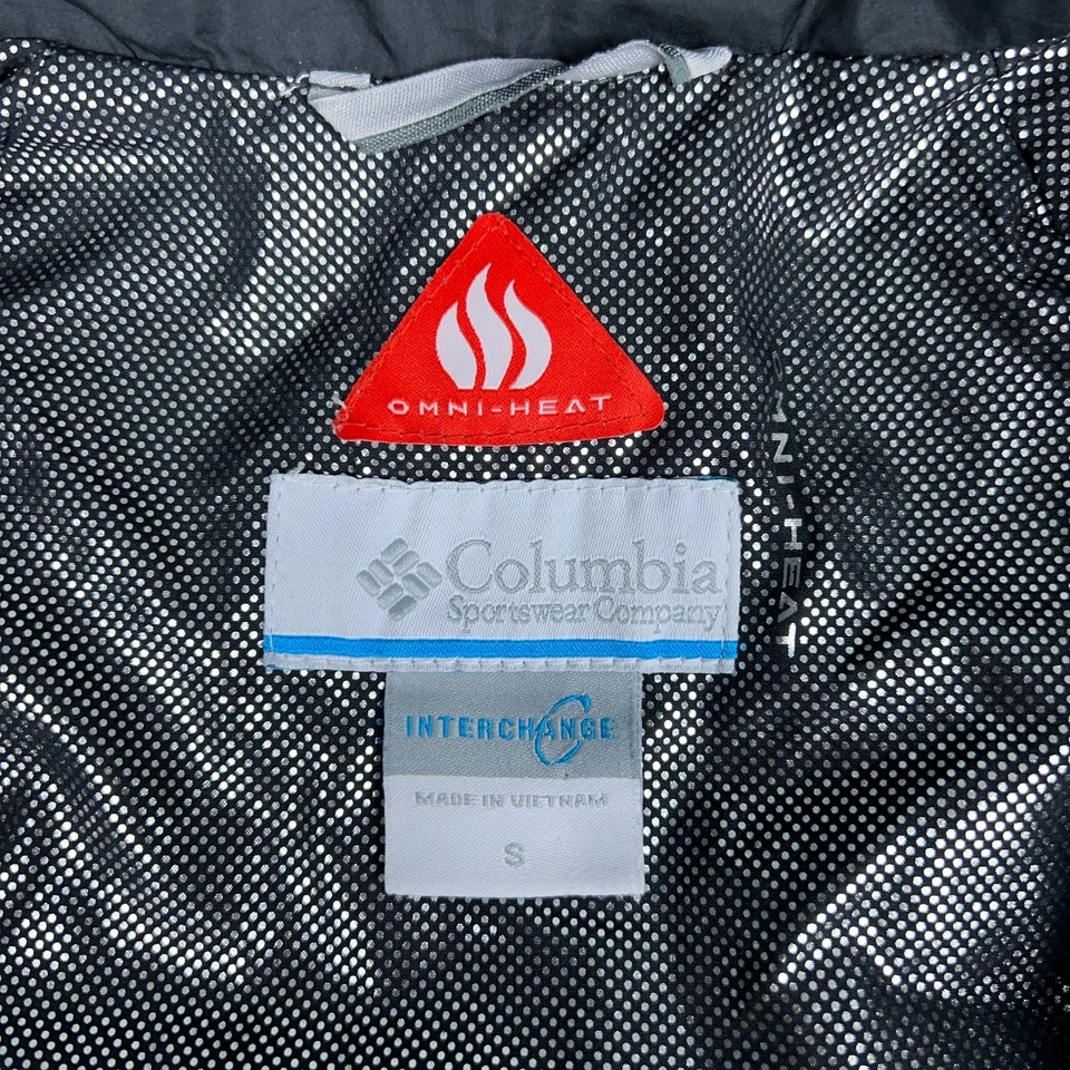 Chaqueta Columbia para mujer pequeña Nordic Point II Interchange 3 en 1 Omni Heat Tech Foto 4 de 4