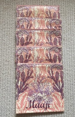 Lot of 5 Swimsuit Zippered Bag by Maaji 8  Square