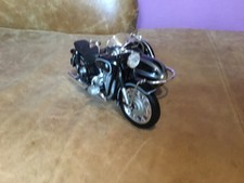 Modellino Schuco BMW 1960 + Sidecar scala 1:10.  NERO