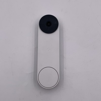 Google Nest Doorbell (Battery) Wireless Doorbell Video Camera Snow