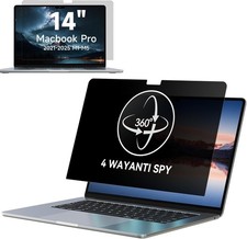 360 Privacy Screen for MacBook Pro 14 inch 2021-2025 Matte Anti Glare Filter