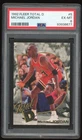 MICHAEL JORDAN 1992-93 FLEER BASKETBALL #5 "TOTAL D" INSERT CARD PSA 6