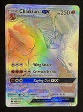 Pokemon TCG Charizard GX 150/147  Full Art Burning Shadows Secret Rare HP