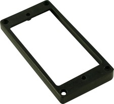WD Metal Humbucker Pickup Mounting Ring - Flat - Black - High