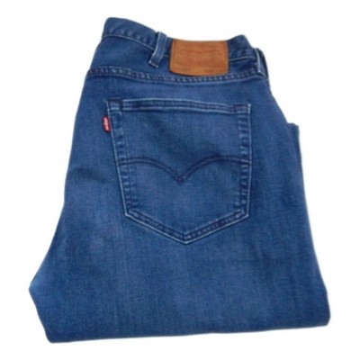 Levi Paket 501 Straight Jeans Big E Blau Taille 38 Bein 32 W38 L32 Button Fly Q3227)