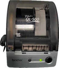 Brother P-touch QL-500 Label Thermal Printer with Loaded Paper