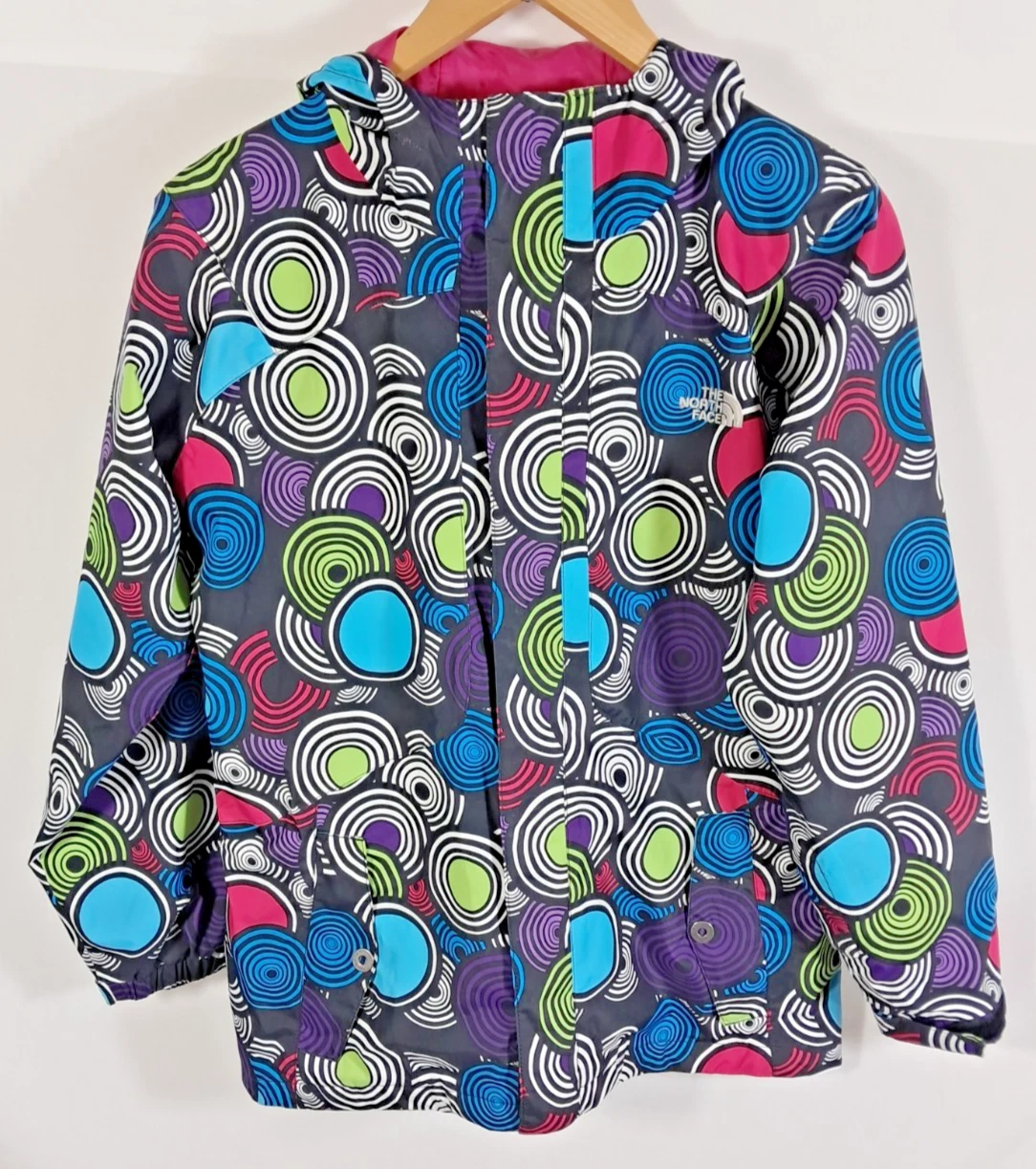 The North Face Lightweight Multicoloured Snow/Ski Jacket, Size M