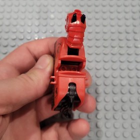 Lego Horse Armored Red Barding From Set 70402 Gatehouse Raid Black Dragon Heads