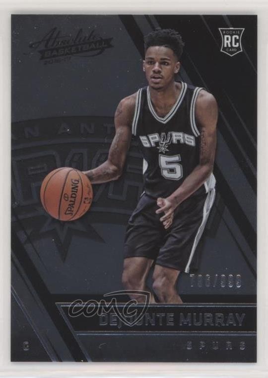 2016-17 Panini Absolute Rookies /999 Dejounte Murray #199 0a4d