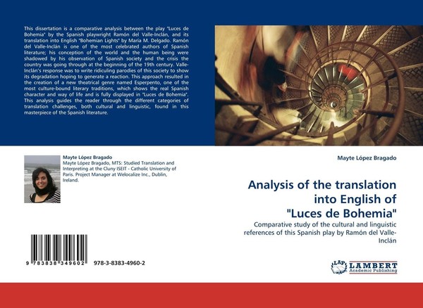 "Analysis Of The Translation Into English Of \"Luces De Bohemia\" Mayte LóPez Bra"-image