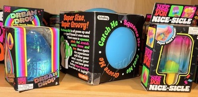 Needoh Bundle Super Groovy Glob Ice Pop & Dream Drop Sparkly Blue Bundle