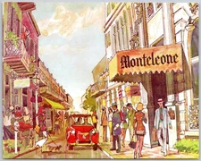 Monteleone Hotel French Quarter New Orleans Louisiana Oversized Postcard