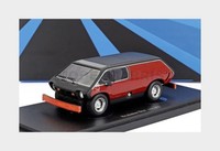 Avenue43 Atc60142 Brubaker - Box Van Usa 1972 - Rot Schwarz - 1/43