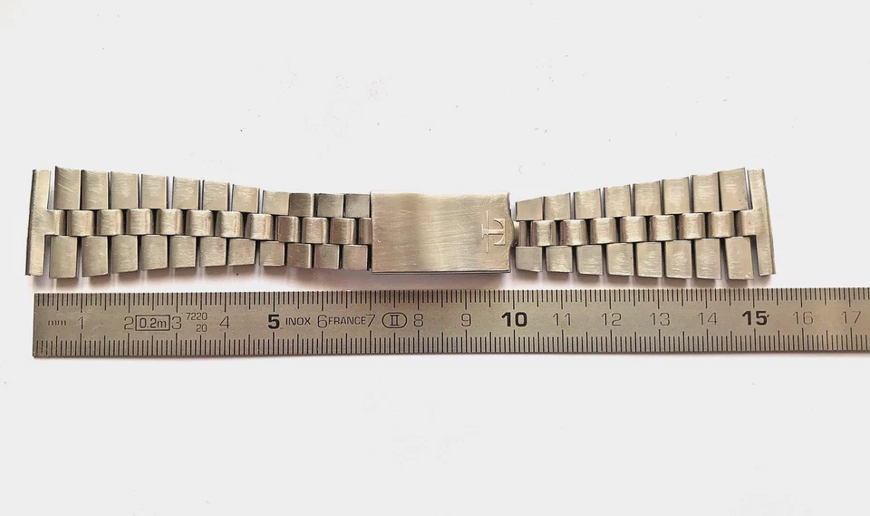 Bracelet TISSOT acier 22 mm band strap steel run montre vintage chrono NAVIGATOR - Photo 2/4