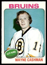 1975-76 O-Pee-Chee Vintage Hockey Wayne Cashman #63 VIEW SCAN