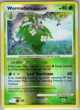 Wormadam Plant Cloak 41/132 Reverse Holo Secret Wonders - Pokemon Card - NM