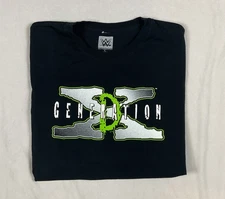 WWE Authentic T Shirt DX D-Generation X Break it Down *2 Sided* Black Sz Large L