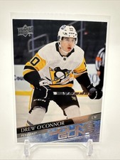 20-21 Upper Deck Extended Young Guns Rookie Drew O'Connor #728 Canucks Penguins.