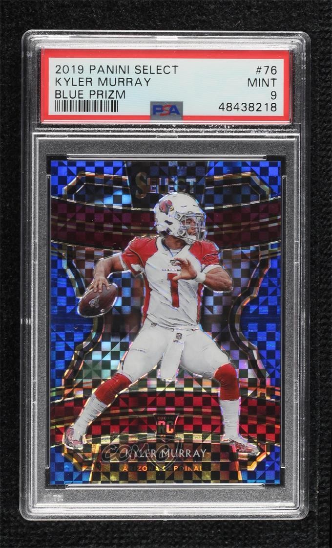 2019 Panini Select Concourse Blue Prizm 102/175 Kyler Murray #76 PSA 9 MINT lz7