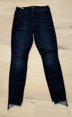 MOTHER Jeans The Looker Two Step Ankle Fray in was Now or Never, Size 28, NWOT