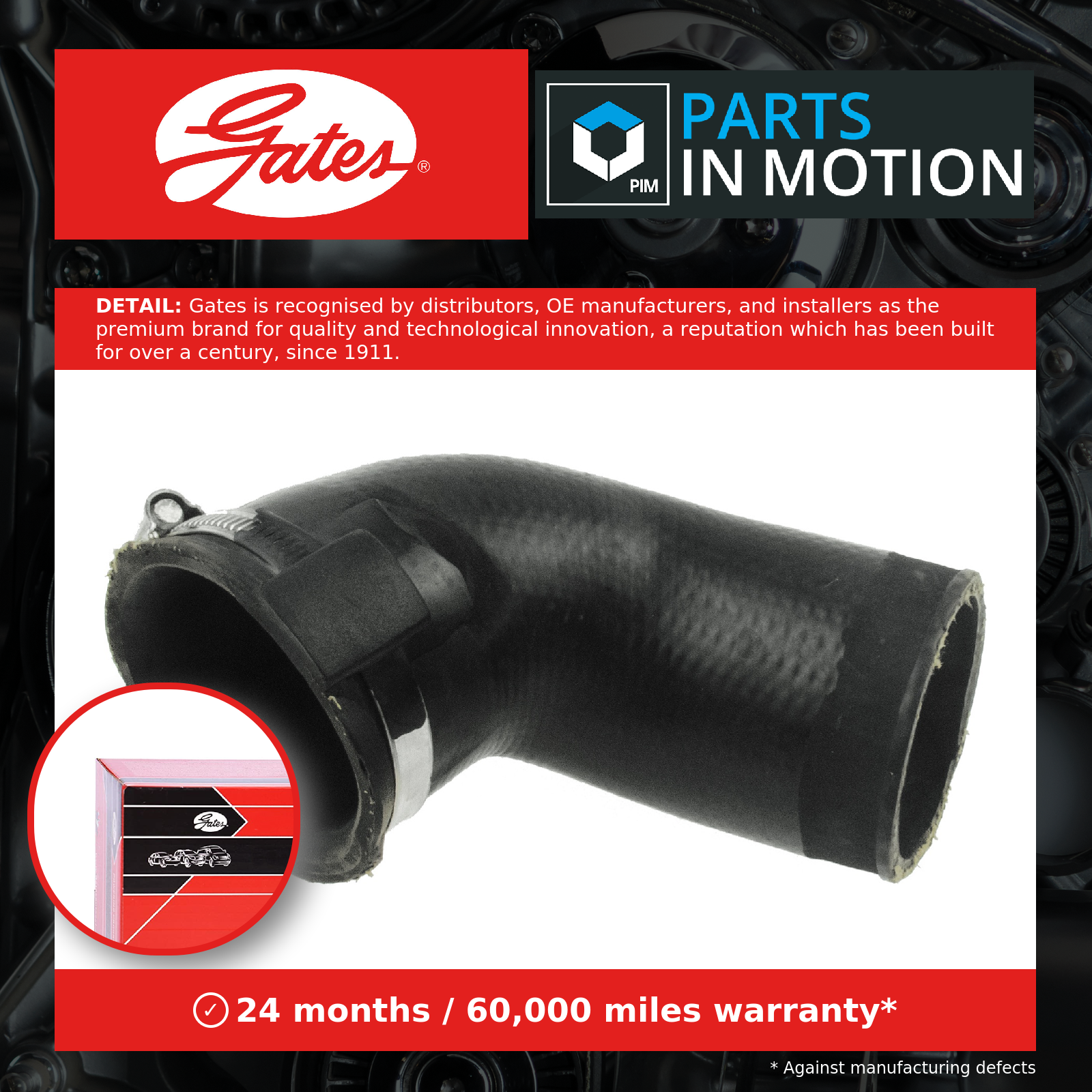 Fits GATES-PRZEWODY 09-0294 AIR SUPPLY HOSE TURBO ⭐UK Stock⭐ - Image 17