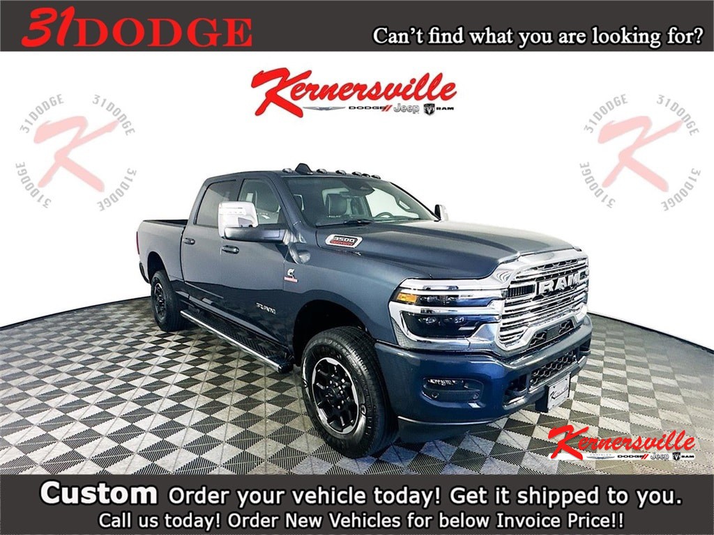 Image of 2025 Ram 3500 Laramie 14in 4WD 4dr Pickup Truck Leather Heated Seats Navigation