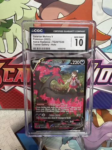 Galarian Moltres V graded CGC 10 for sale on eBay