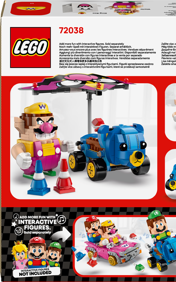 スーパーマリオ大セット(SUPER MARIO SET) LEGO Super Mario 72038 Wario & King Boo 512 pcs Toy Building Kit