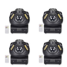 4pcs 50W Disco Lights Strobe Laser 4in1 DMX512 For Wedding Dj Party Disco KTV