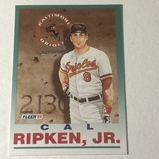 1992 Fleer - Pro Visions Cal Ripken #711