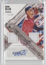 2022 Panini Diamond Kings DK Material Signatures Gold 73/99 Drew Ellis Auto 1cx3