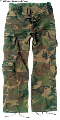 【Raucohouse】Sergeant camo vintage cargo pants Raucohouse