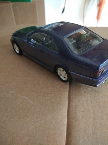 Modellino Mercedes S Classe 600 Coupe AMG in Plastica Scala 1:24 Nero Metal. - Foto 3 di 5