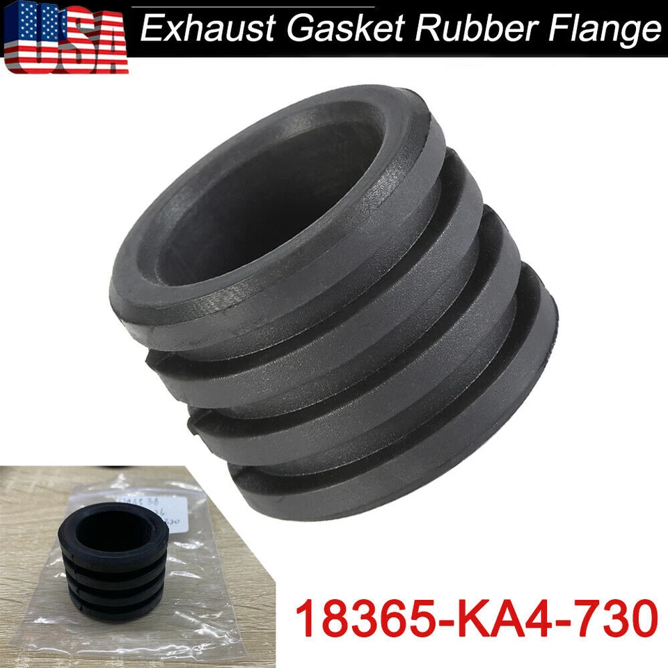Exhaust Gasket Rubber Flange Fit For 1984-2007 Honda CR250R CR 250 18365-KA4-730 - Imagem 3 de 4