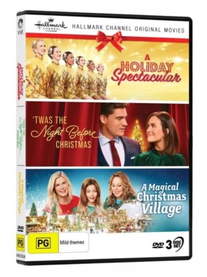 HALLMARK Christmas  Collection 34 Holiday Spectacular / Twas the Night DVD NEW