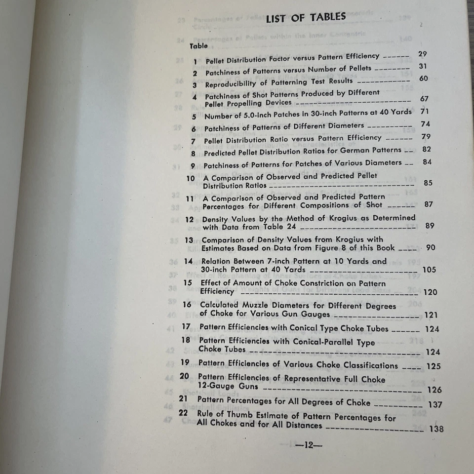 LOS MISTERIOS DE LOS PATRONES DE ESCOPETA, 1960, George G Oberfell.  MANUAL SHOTSHELL Foto 4 de 4