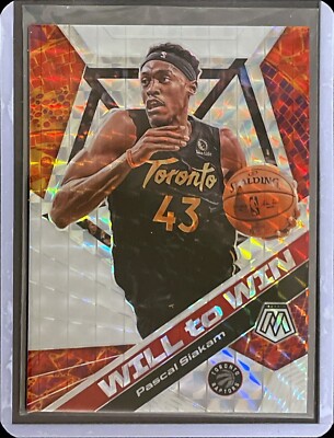 Pascal Siakam - 2019-20 Panini Mosaic Basketball - Mosaic Prizm - Will to Win #8