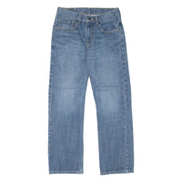 LEVI'S 514 Jeans Boys Blue Regular Straight Stone Wash W26 L26
