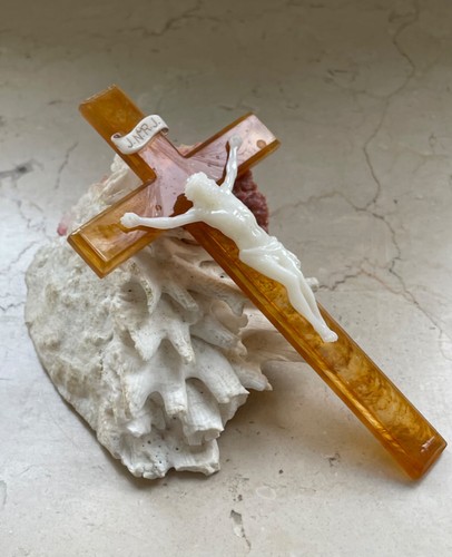Kruzifix Kreuz Kunststoff H- 11 cm - Bild 2 von 5