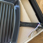 NEW Staub Cast Iron Square Grill Pan Black 30cm 12” — photo 3