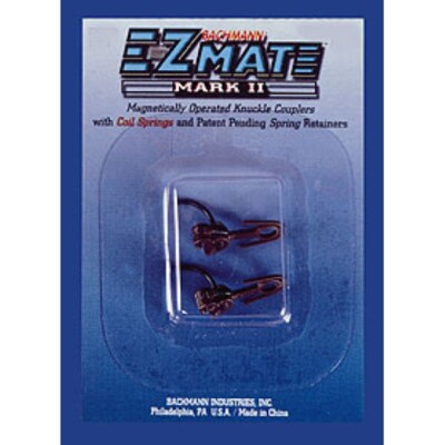 Bachmann 78027 E-Z Mate MK2 - 2 x magnetische Achsschenkelkupplungen unter Schaft lang 2n