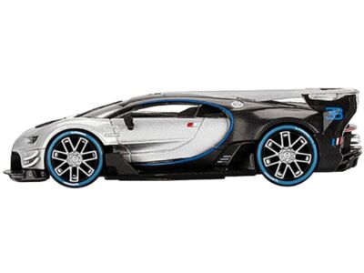 Bugatti Vision Gran Turismo Silver Metallic and Carbon Limited Edition to 9600 p