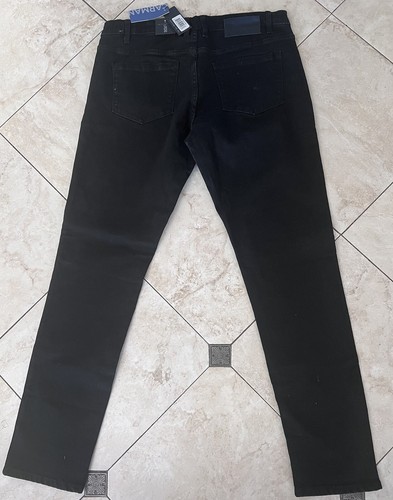 American Tall Hose Carman Tapared Fit Größe 36X36 für große Herren schwarz - Bild 3 von 3