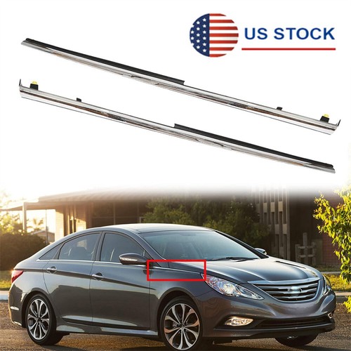 Parts Port Front Left ABS Chrome Fender Trim Molding Garnish Fits For 15-17 Hyundai Sonata, Replaces OEM 87771-C1000, 75137 : Buy Online At Best Price In KSA - Souq Is Now - Foto 13