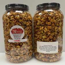 World's Best Gourmet CARAMEL Corn Popcorn - 1 Gallon Container