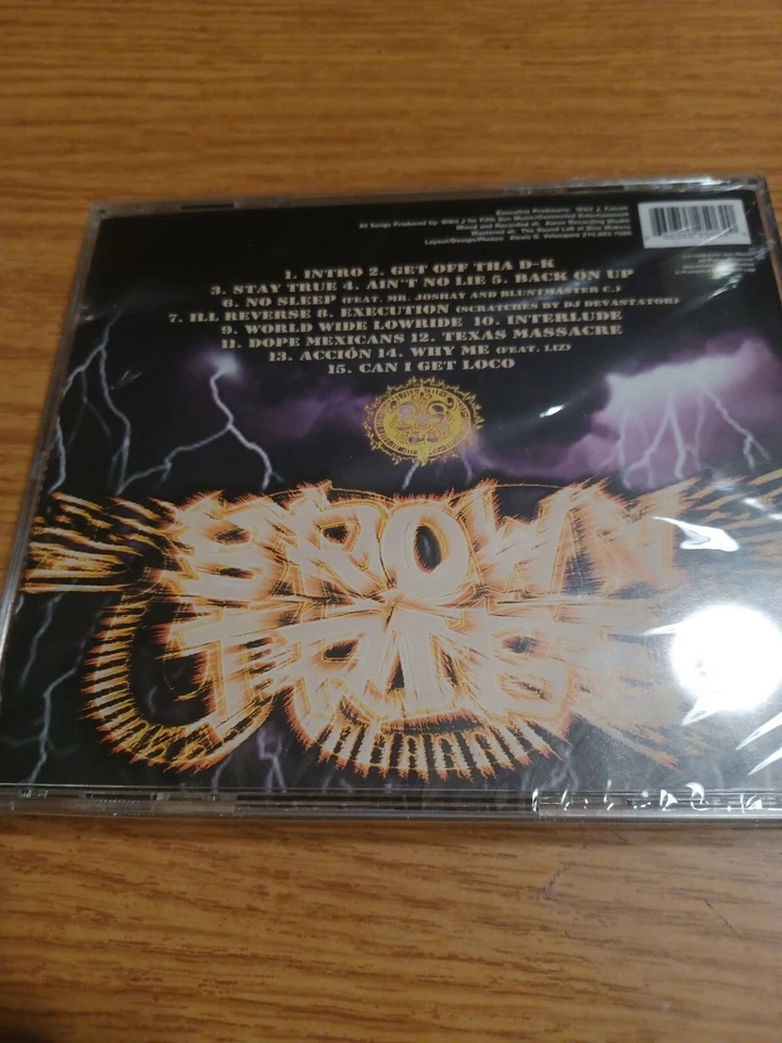 Brown Tribe Domination Eastside Westside Southside San Antonio TX Rap Cd Sealed Foto 2 de 4