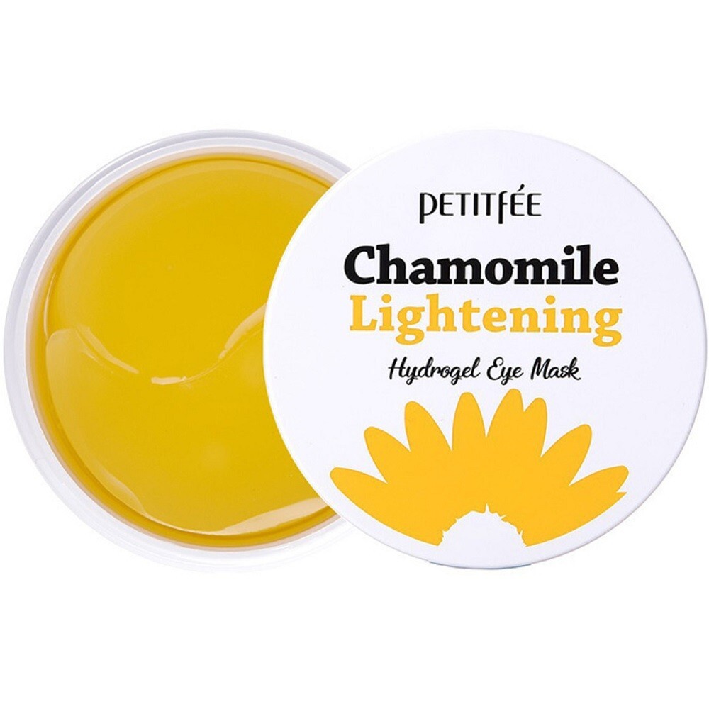 Petitfee Idrogel per occhi Camomilla schiarente, 60 pezzi