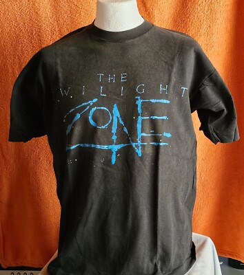 VINTAGE 1990s THE TWILIGHT ZONE T-SHIRT GR. XL ++SELTEN++