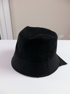 DOLCE&GABBANA エンボリッシュ ロゴバケットハット ブラック DOLCE & GABBANA black DG logo embroidered cotton bucket hat