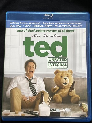 Ted Unrated Blu-Ray Movie (2012) - read description